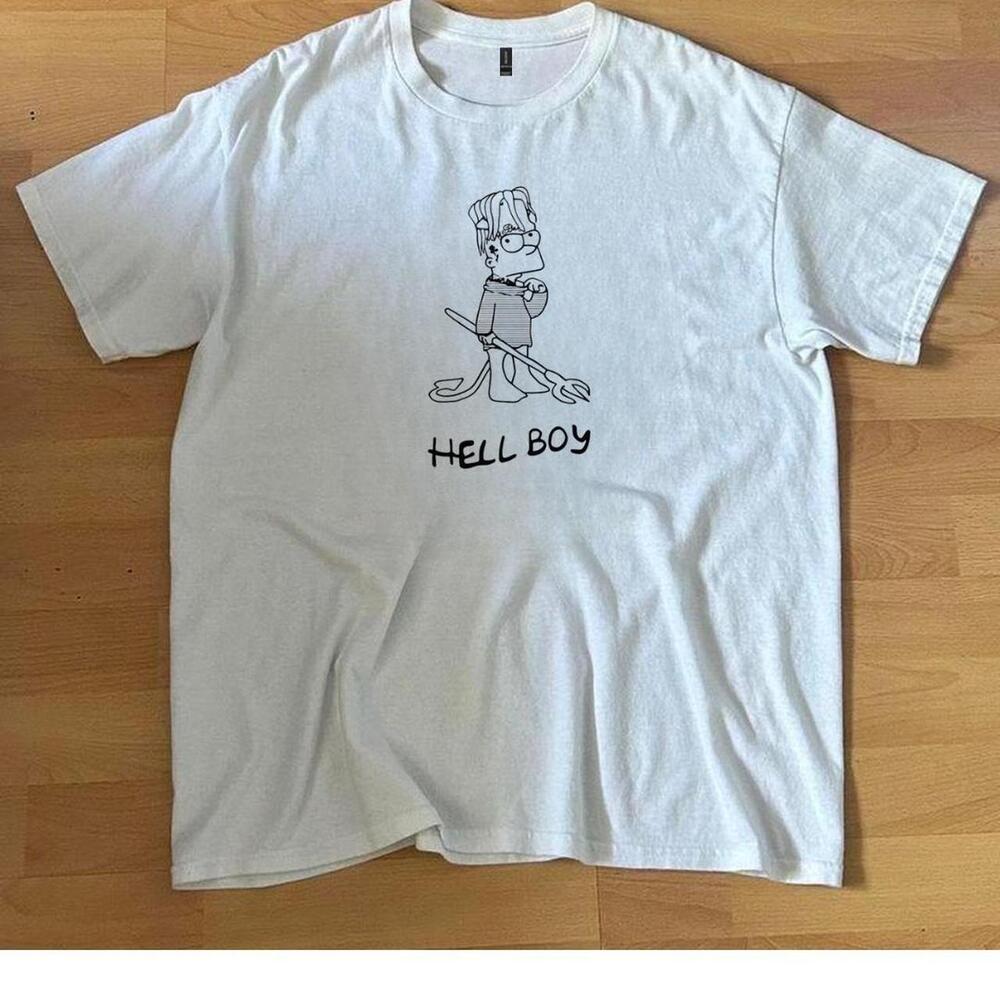 Hell Boy White Tee